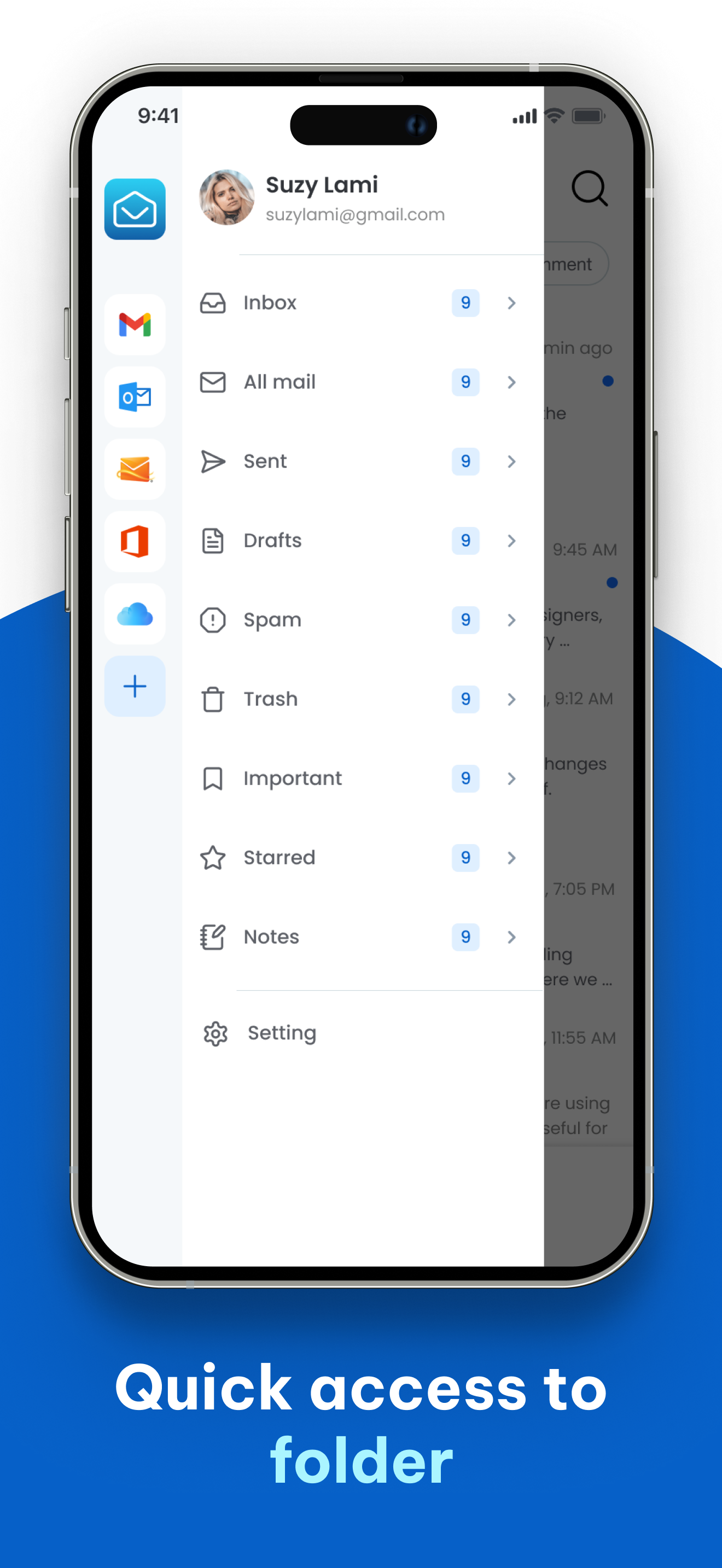 Quick Access Folders